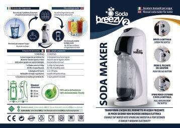 Soda Breezy 2 Soda Maker - Manual ITA/ENG