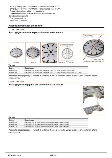 Depuratori Acqua Addolcitori Osmosi Catalogo Generale 26 Aprile 2018