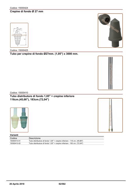 Depuratori Acqua Addolcitori Osmosi Catalogo Generale 26 Aprile 2018