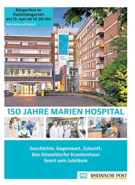 Marien Hospital - 150 Jahre - RP Beilage