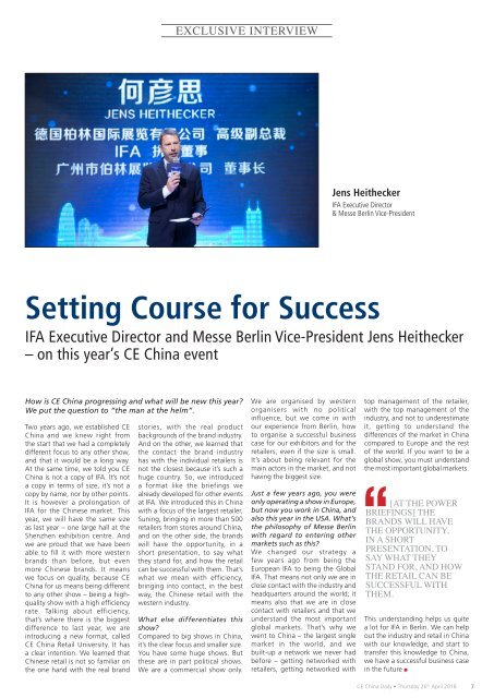 CE China Daily 2018 - Preview Edition