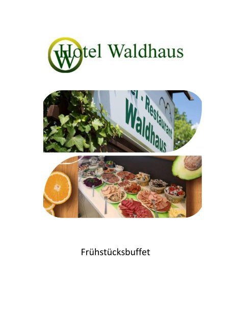 Frühstücksbuffet