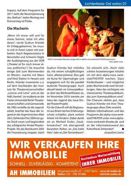 Lichterfelde Ost extra FEB/MRZ 2017