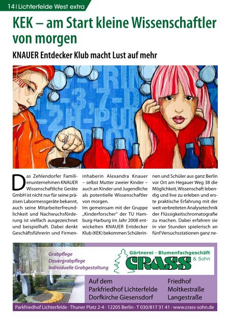 Lichterfelde West extra FEB/MRZ 2017