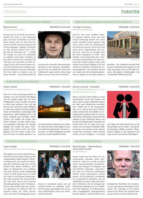 TheaterCourier Mai 2018