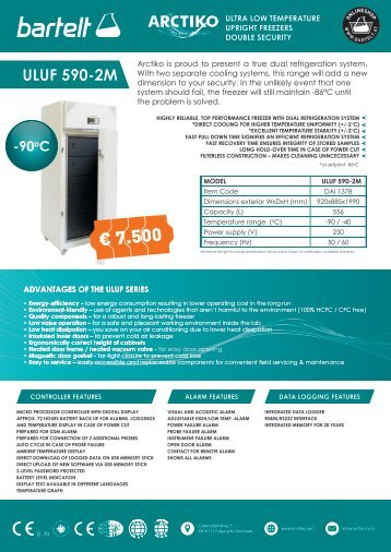 Bartelt Aktionsflyer ULUF 590 2M Arctico