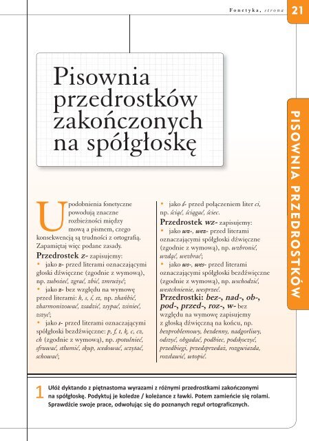 Gramatyka i stylistyka. Podręcznik klasa 8