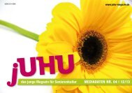 jUHU – das junge Magazin für Seniorenkultur
