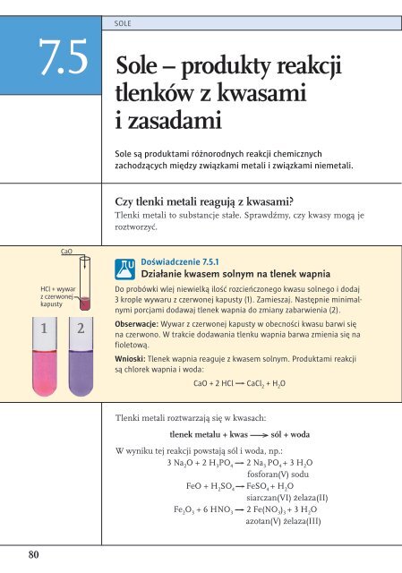 Świat chemii. Podręcznik klasa 8