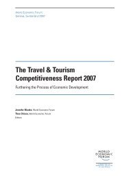 The Travel & Tourism Competitiveness Report 2007 - World Economic ...