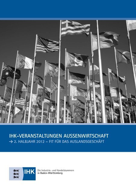 IHK-Veranstaltungen aussenwIrtscHaft - IHK Region Stuttgart - IHK24