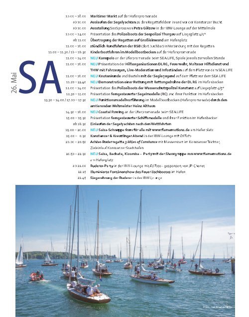 Internationale Bodenseewoche Magazin 2018