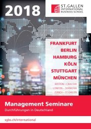 Corporate Management Programs And In House Workshops 2018 2019