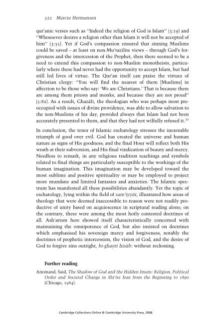 Abdal Hakim Murad - The Cambridge Companion to Islamic Theology
