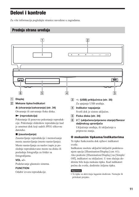 Sony BDV-E880 - BDV-E880 Mode d'emploi Serbe