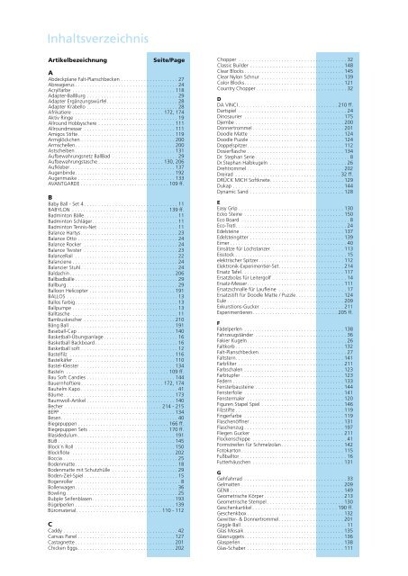 2018 BLS Katalog