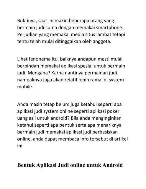 APLIKASI POKER ONLINE UANG ASLI