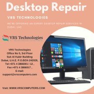 Desktop Repair Services - VRS Technologies