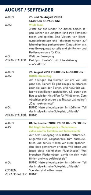 Wilhelmsburger Inselpark_Programm 2018