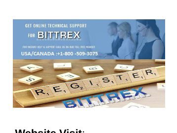 Bittrex Support Number