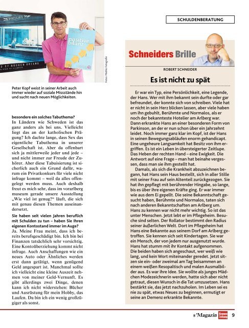 s'Magazin usm Ländle, 29. April 2018