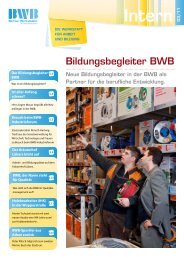 Intern - Berliner Werkstätten für Behinderte GmbH