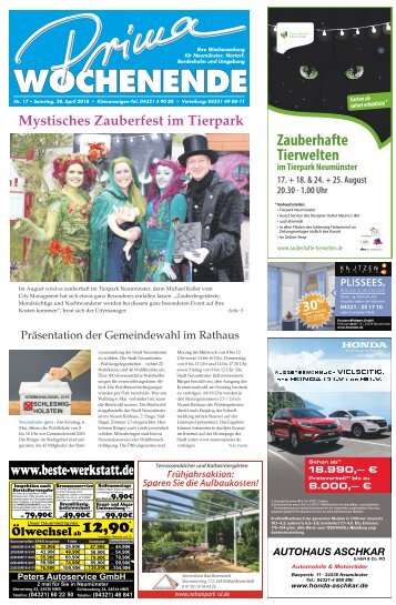 Prima Wochenende 17 2018