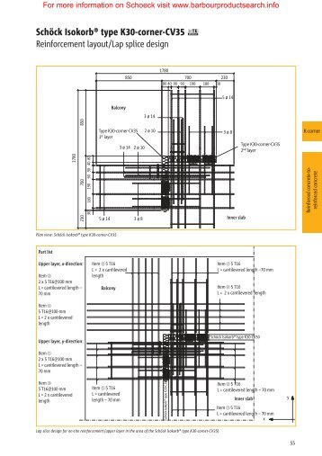 Schöck Isokorb® type Q - Barbour Product Search