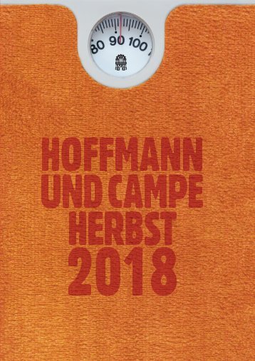 Hoffmann und Campe Herbst 2018