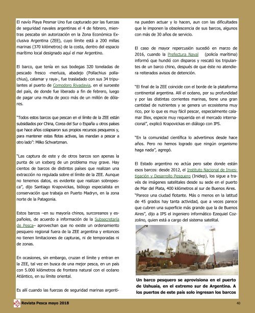 REVISTA PESCA MAYO 2018