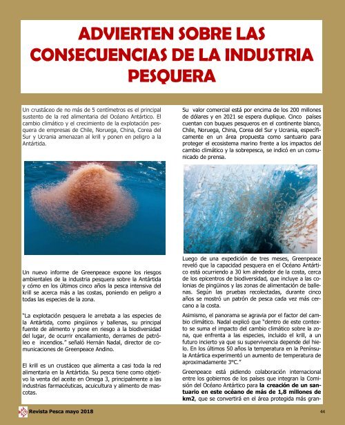 REVISTA PESCA MAYO 2018