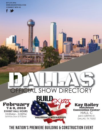 Dallas 2018 Build Expo Show Directory