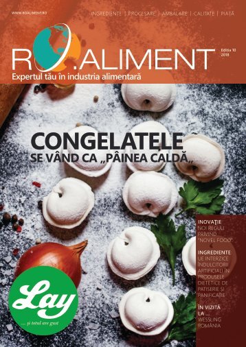 Revista Ro.aliment editia 10 - revista specialistilor din industria alimentar