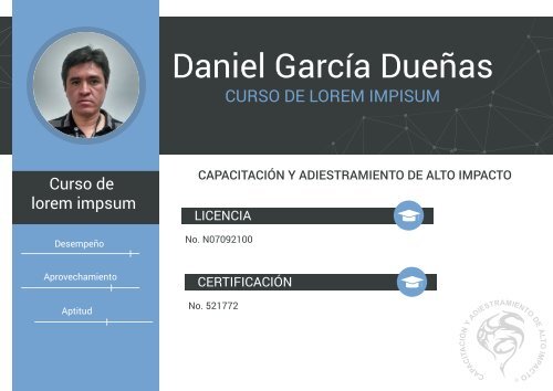 certificado