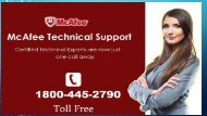 McAfee Toll Free 1800-445-2790  Mcafee Support phone Number