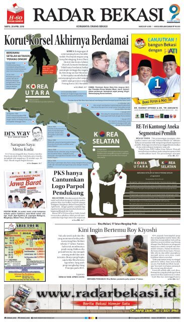 Radar Bekasi Edisi 28 April 2018