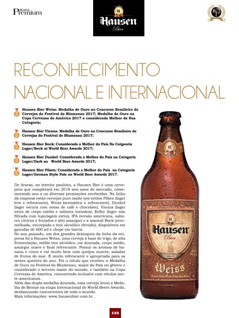 Revista Carta Premium - Especial Premiata 2018