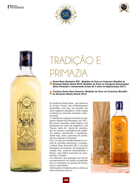 Revista Carta Premium - Especial Premiata 2018