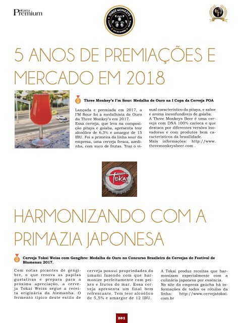 Revista Carta Premium - Especial Premiata 2018