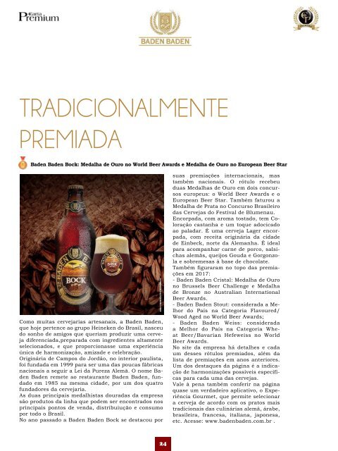 Revista Carta Premium - Especial Premiata 2018