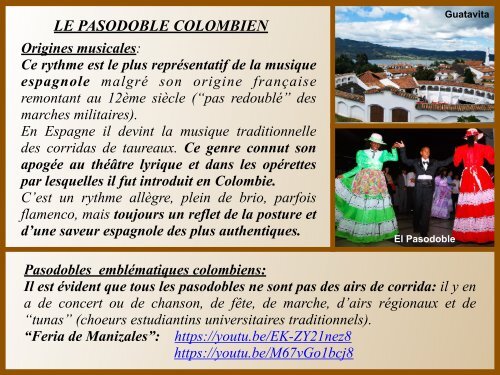 PAYSAGES MUSICAUX DE COLOMBIE  FR