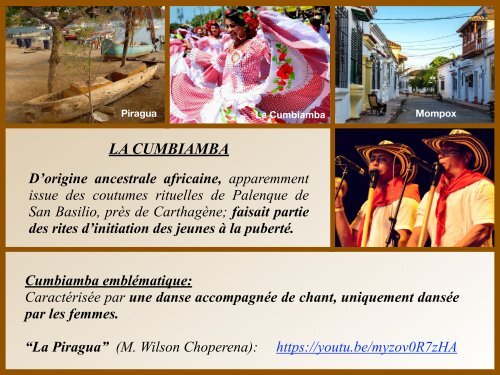 PAYSAGES MUSICAUX DE COLOMBIE  FR