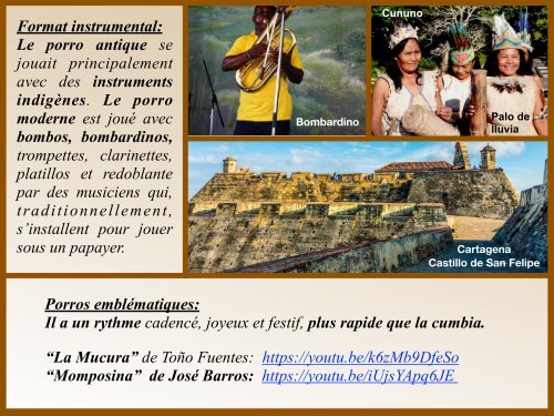 PAYSAGES MUSICAUX DE COLOMBIE  FR