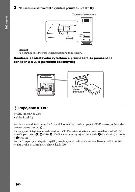 Sony DAV-IS50 - DAV-IS50 Consignes d&rsquo;utilisation Slovaque