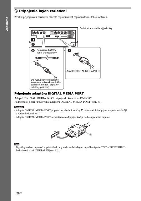 Sony DAV-IS50 - DAV-IS50 Consignes d&rsquo;utilisation Slovaque