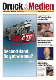 SecondHand: Sogutwieneu? - Druck und Medien