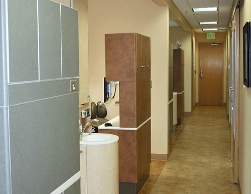 Hallway at Wasilla dentist Alaska Center for Dentistry PC
