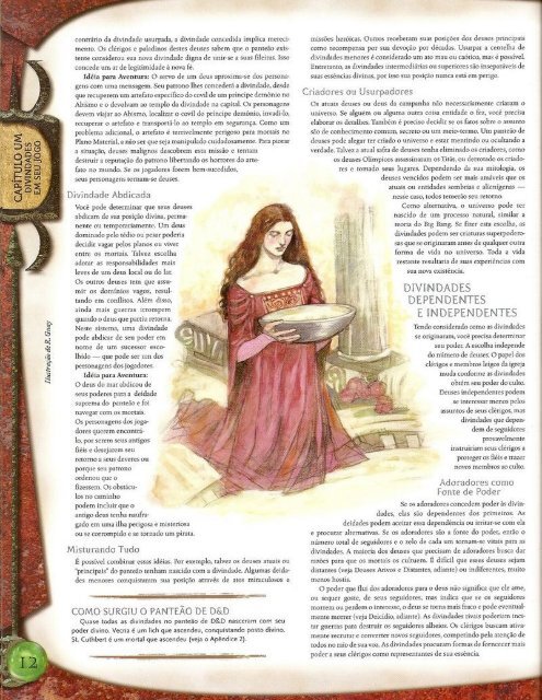 [D&amp;D 3E]Divindades e Semideuses 