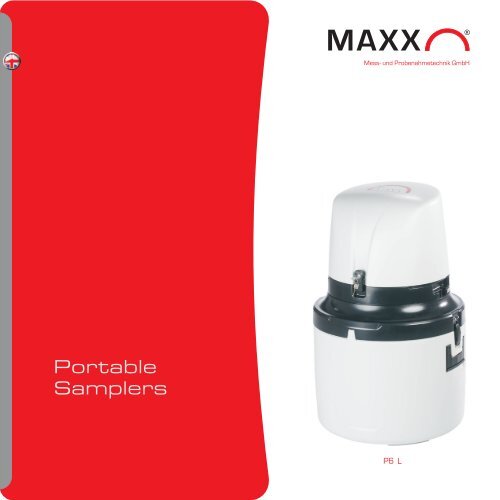 MAXX Portable & Fixed Site Water Samplers brochure