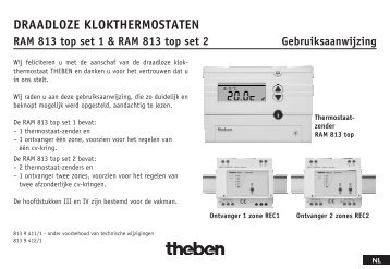 DRAADLOZE KLOKTHERMOSTATEN